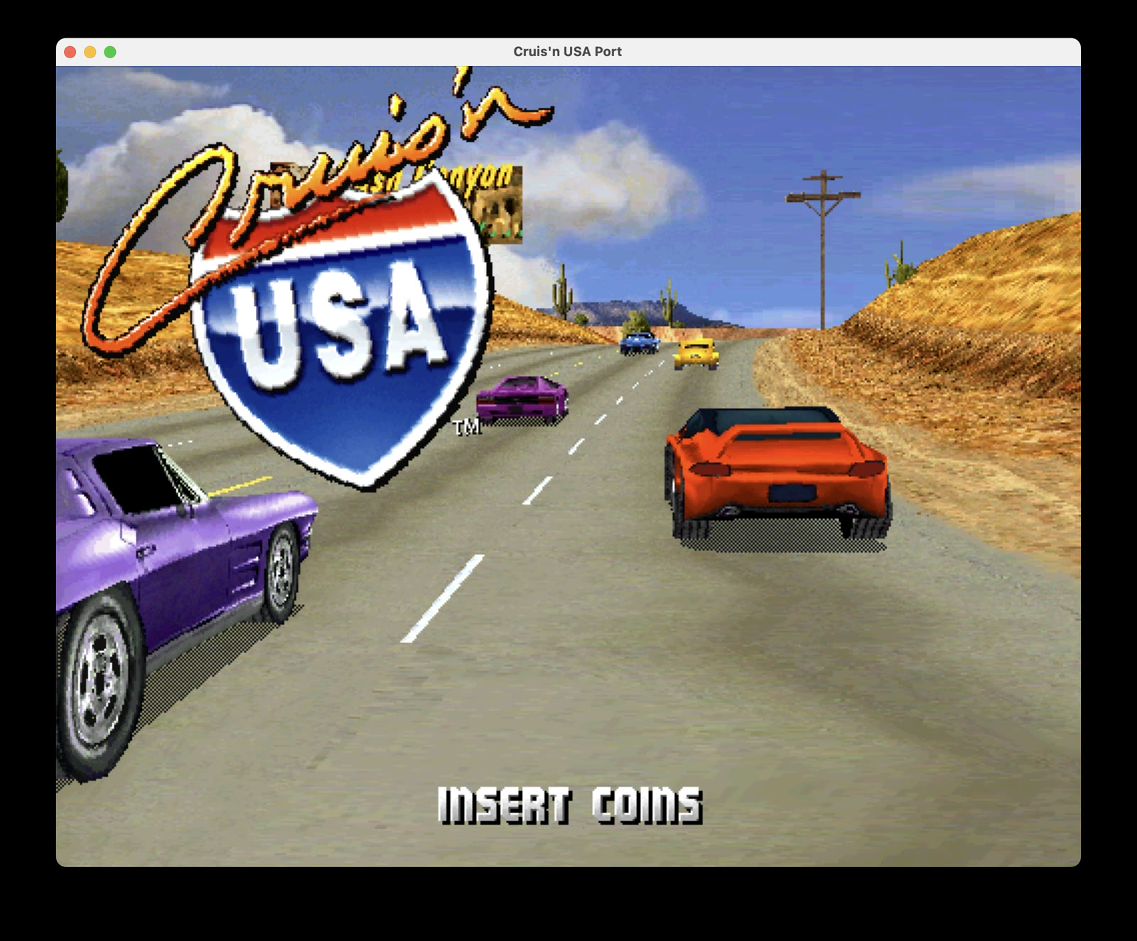 Cruis'n USA: rebuilding the arcade game from its original assembly