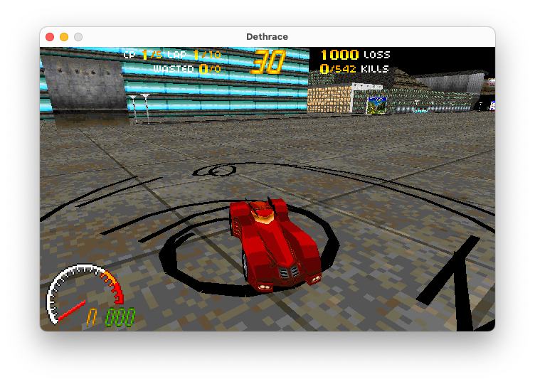Dethrace: rebuilding Carmageddon one function at a time